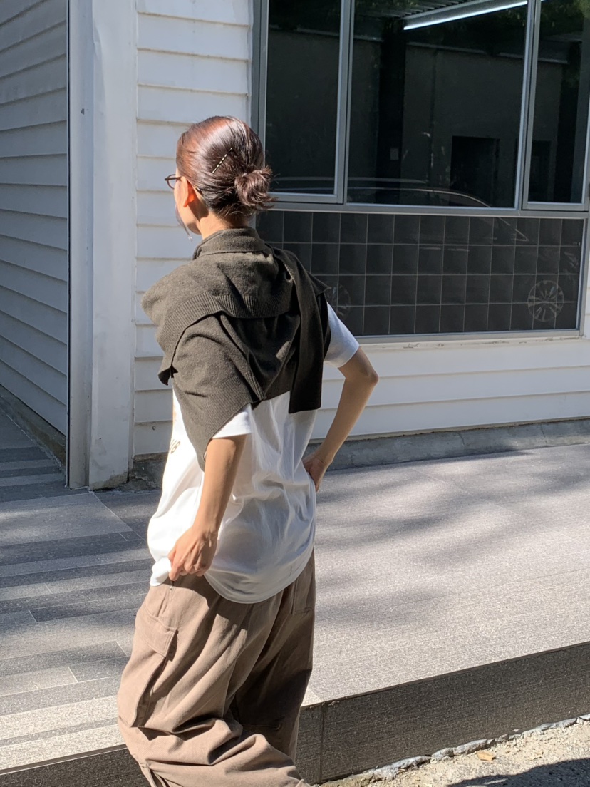 KARE/WEREPIECE東大門直郵女士新品推薦休閑褲含腰帶拉絨KARE/WERE PIECE休閑褲