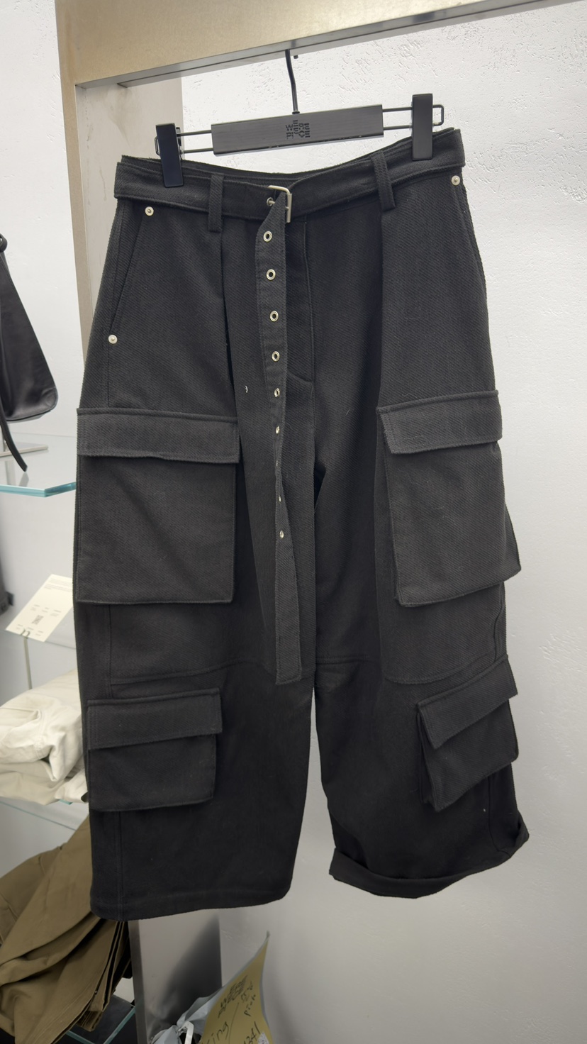 KARE/WEREPIECE東大門直郵女士新品推薦休閑褲含腰帶拉絨KARE/WERE PIECE休閑褲圖色2