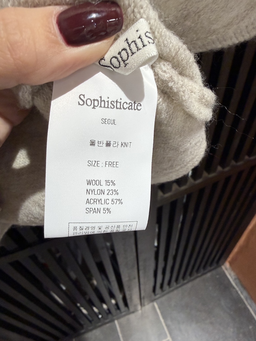 SOPHISTICATE東大門代購女裝新品時尚熱賣休閑真品針織衫SOPHISTICATE針織衫