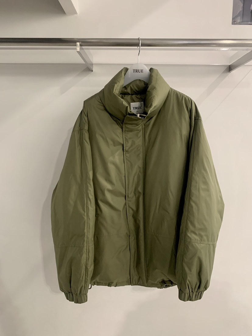 TRUE韓國代購女裝新款真品人氣休閑熱賣短款羽絨服抽繩填充TRUE短款羽絨服圖色1