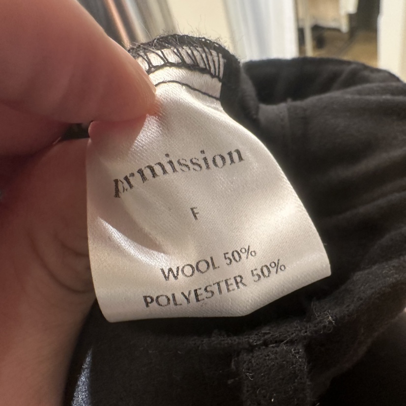 PERMISSION韓國代購女裝新款熱賣推薦真品人氣休閑褲褶裥PERMISSION休閑褲