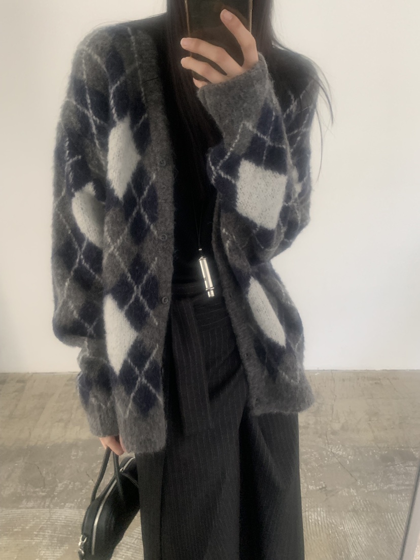 TRUE韓國代購女士新款時尚休閑推薦人氣熱賣真品開衫TRUE開衫