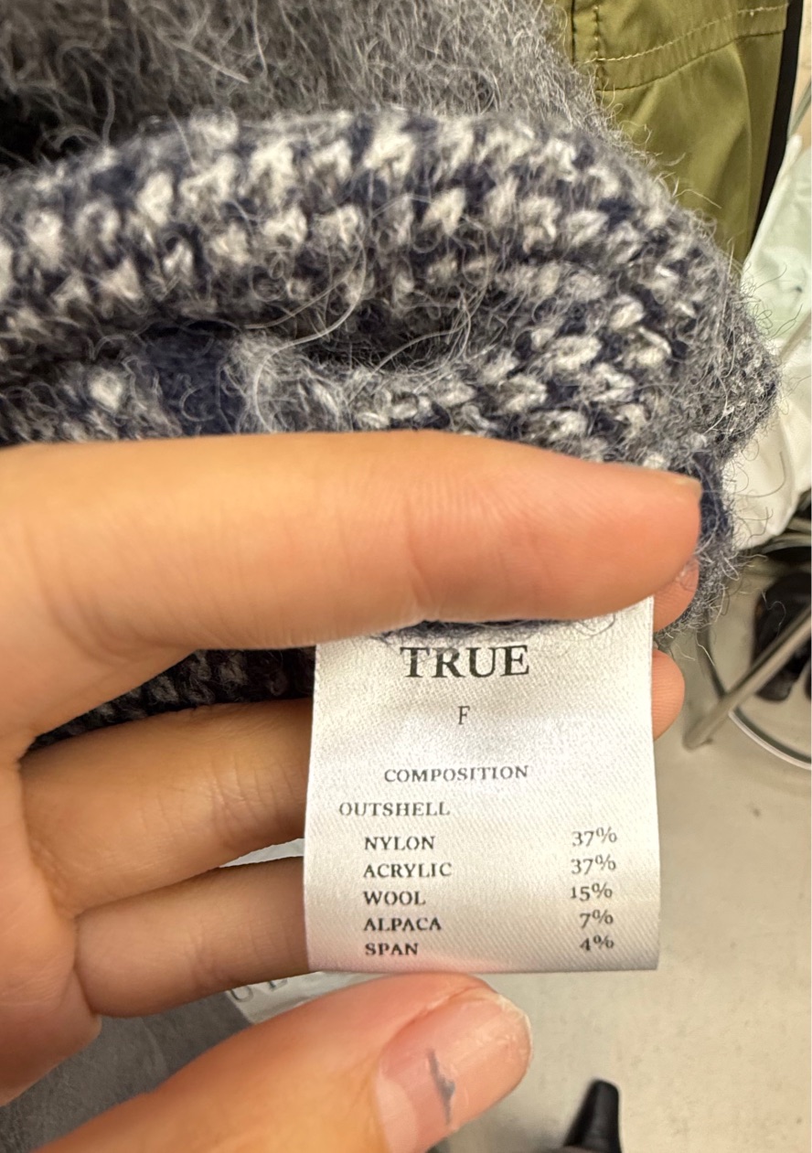 TRUE韓國代購女士新款時尚休閑推薦人氣熱賣真品開衫TRUE開衫