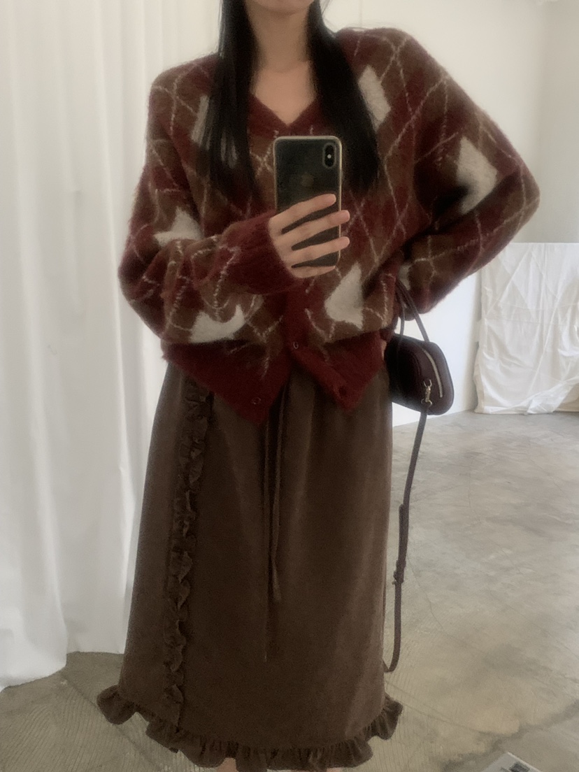 TRUE東大門實拍女裝新品真品熱賣時尚推薦休閑半身裙中短裙TRUE半身裙/中短裙
