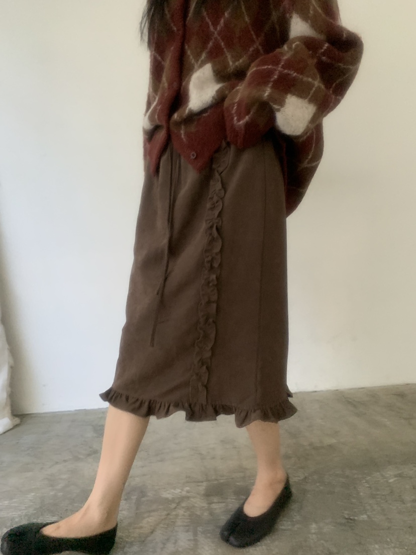 TRUE東大門實拍女裝新品真品熱賣時尚推薦休閑半身裙中短裙TRUE半身裙/中短裙