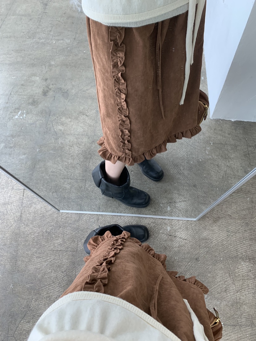 TRUE東大門實拍女裝新品真品熱賣時尚推薦休閑半身裙中短裙TRUE半身裙/中短裙