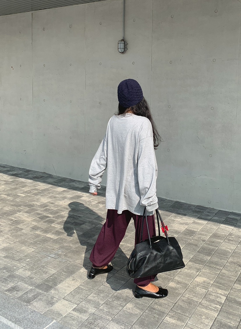 BURROW/ARaakie韓國直郵女裝新品休閑人氣推薦真品長袖T恤BURROW/ARaakie長袖T恤