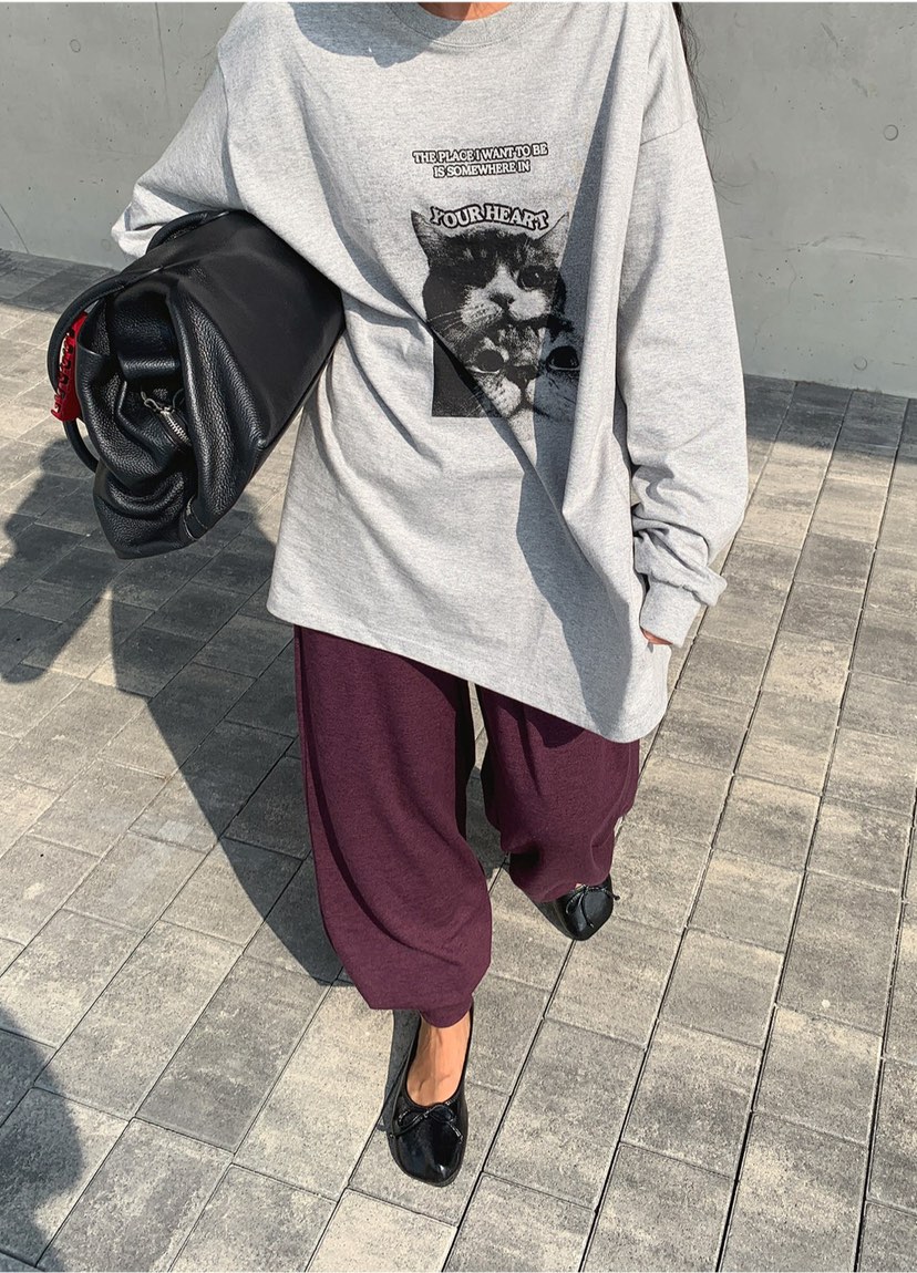 BURROW/ARaakie韓國直郵女裝新品休閑人氣推薦真品長袖T恤BURROW/ARaakie長袖T恤