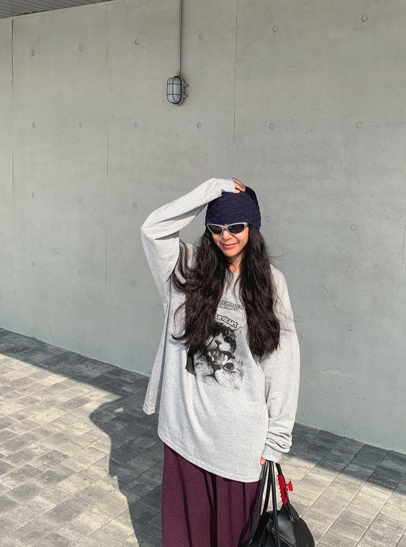 BURROW/ARaakie韓國直郵女裝新品休閑人氣推薦真品長袖T恤BURROW/ARaakie長袖T恤