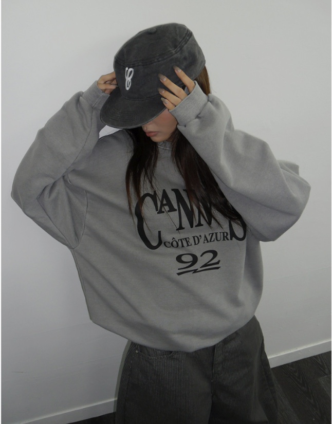 BURROW/ARaakie東大門直郵女裝新品時尚休閑真品推薦衛衣BURROW/ARaakie衛衣