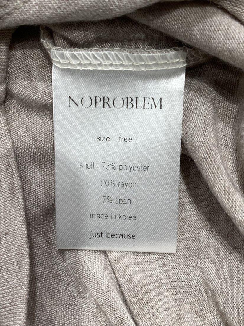 NOPROBLEM韓國代購女裝新款休閑熱賣推薦人氣長袖T恤高領NOPROBLEM長袖T恤
