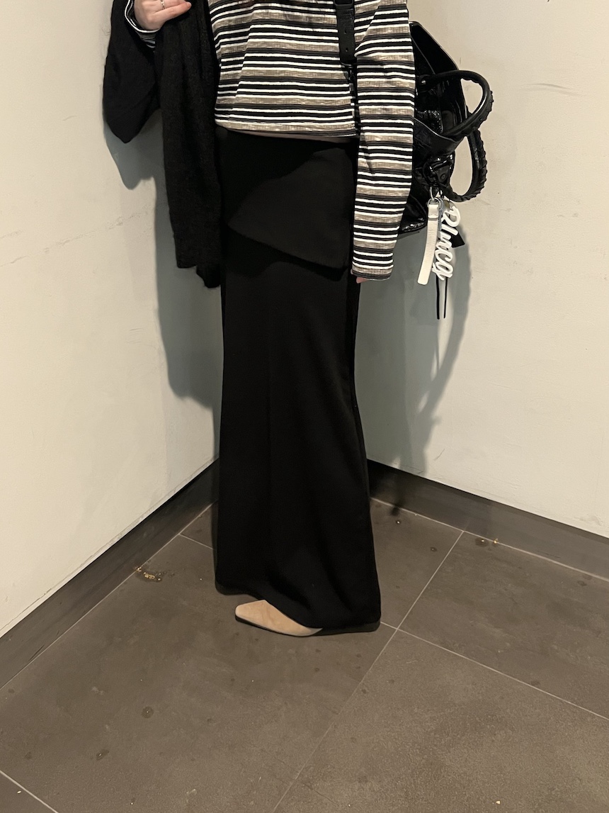 PLANTS ON GRAY東大門代購女士新品時尚真品熱賣長裙羅紋PLANTS ON GRAY長裙
