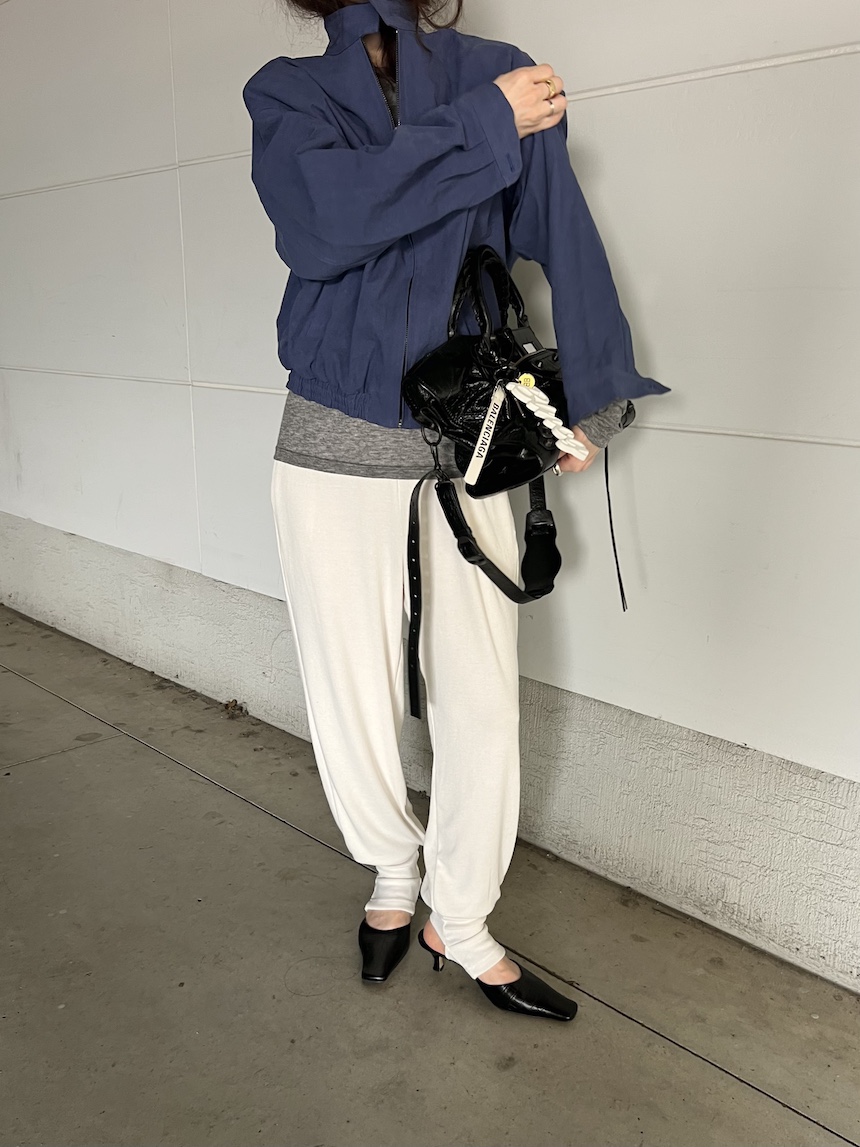 PLANTS ON GRAY韓國代購女士新品時尚熱賣休閑休閑褲保暖PLANTS ON GRAY休閑褲