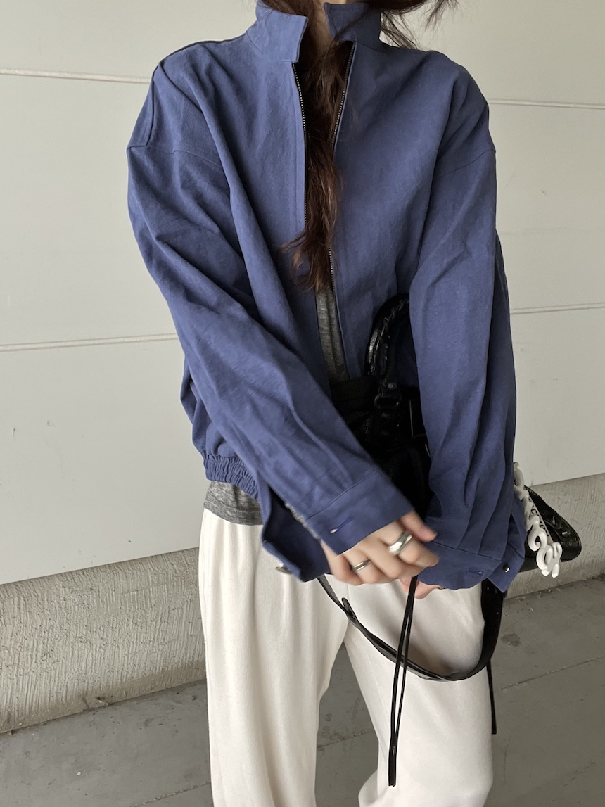 PLANTS ON GRAY韓國直郵女裝新款真品時尚休閑夾克復古PLANTS ON GRAY夾克