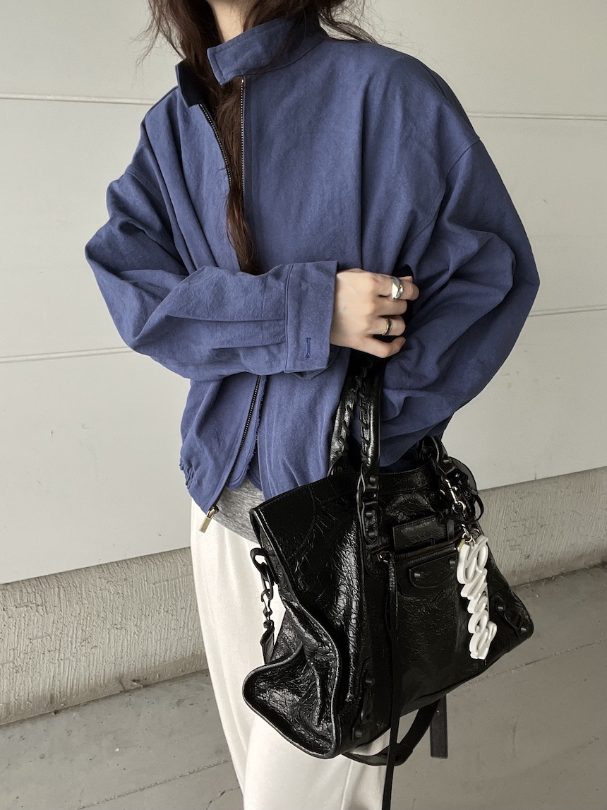 PLANTS ON GRAY韓國直郵女裝新款真品時尚休閑夾克復古PLANTS ON GRAY夾克