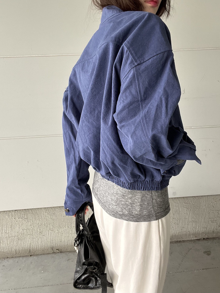 PLANTS ON GRAY韓國直郵女裝新款真品時尚休閑夾克復古PLANTS ON GRAY夾克