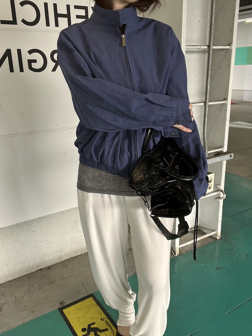 PLANTS ON GRAY韓國直郵女裝新款真品時尚休閑夾克復古PLANTS ON GRAY夾克