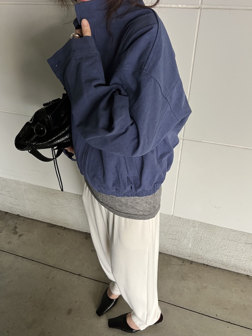PLANTS ON GRAY韓國直郵女裝新款真品時尚休閑夾克復古PLANTS ON GRAY夾克
