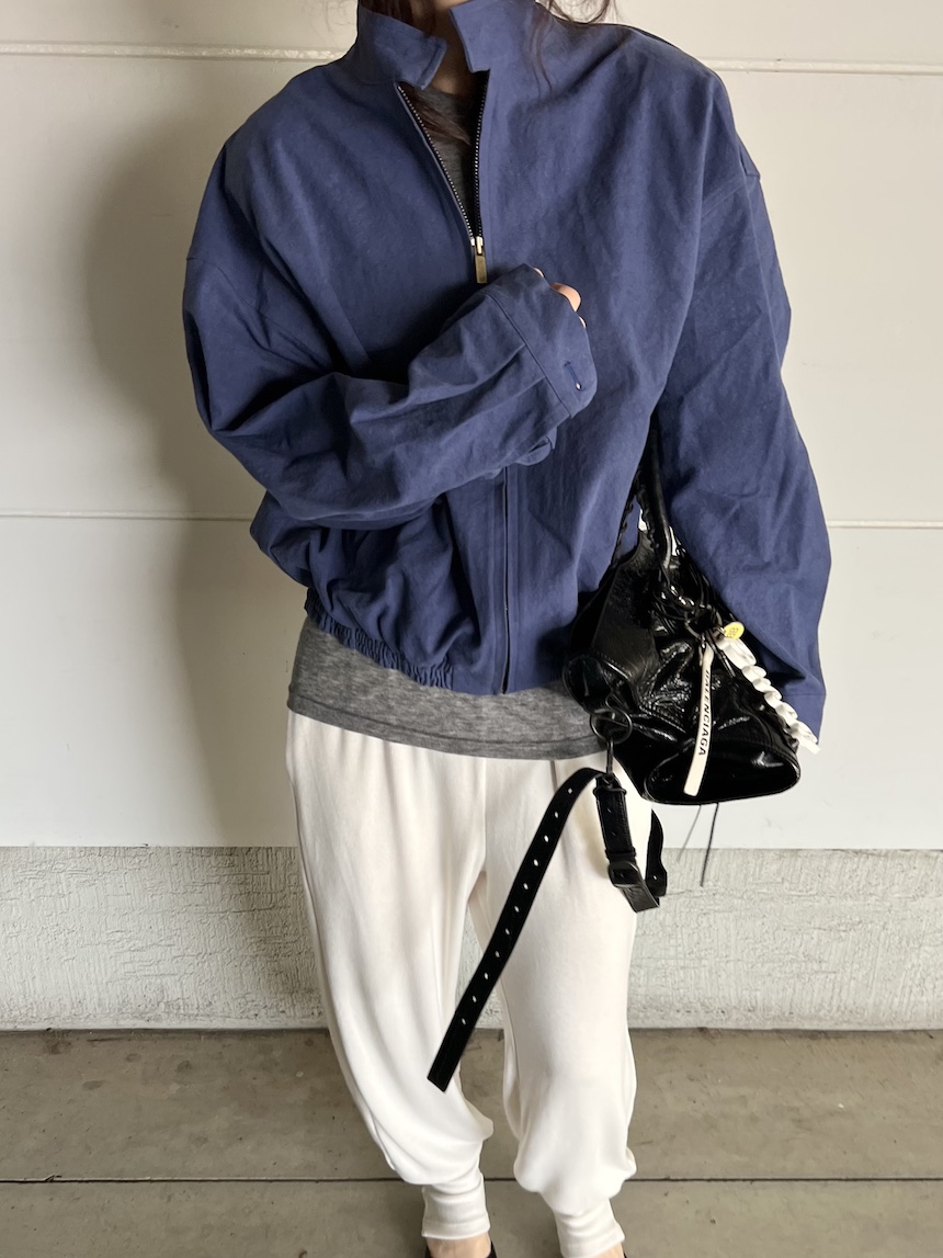 PLANTS ON GRAY韓國直郵女裝新款真品時尚休閑夾克復古PLANTS ON GRAY夾克圖色1