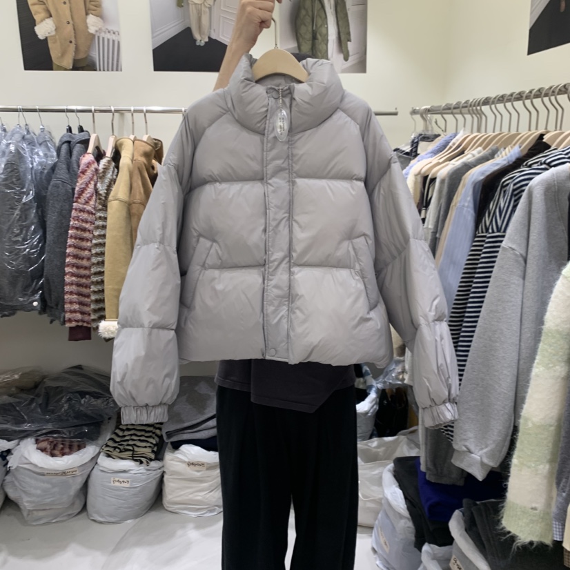 YUNBAL東大門直郵女士新款時尚休閑短款羽絨服羽絨服鴨絨YUNBAL短款羽絨服圖色2