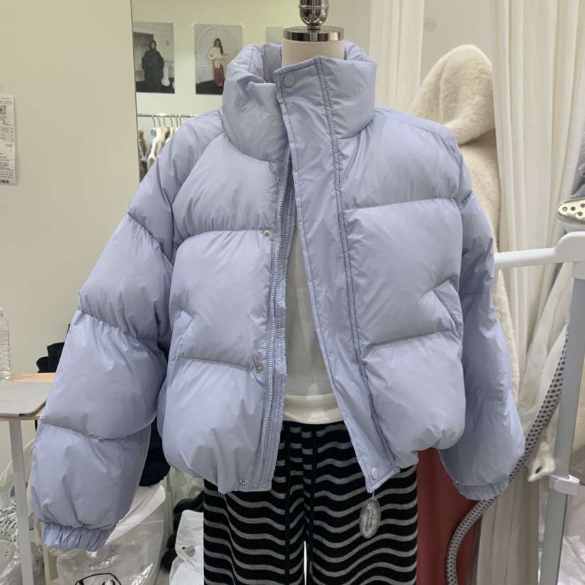YUNBAL東大門直郵女士新款時尚休閑短款羽絨服羽絨服鴨絨YUNBAL短款羽絨服圖色4