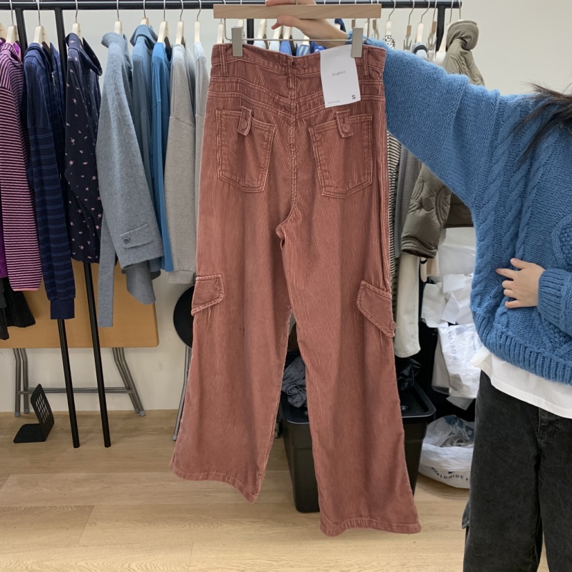 SPAGHETTI韓國代購女士新品人氣熱賣真品休閑休閑褲不含腰帶spaghetti休閑褲