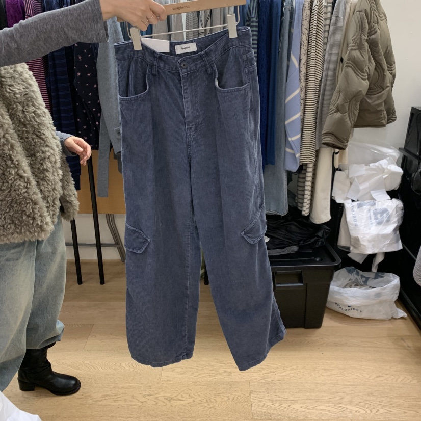 SPAGHETTI韓國代購女士新品人氣熱賣真品休閑休閑褲不含腰帶spaghetti休閑褲圖色2