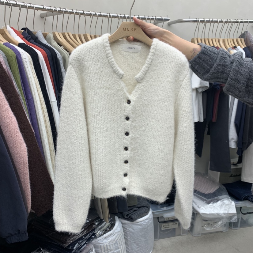 MURR韓國直郵女士新品真品時尚熱賣人氣休閑推薦開衫開衫MURR開衫圖色2