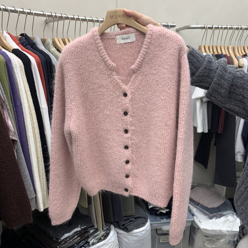 MURR韓國直郵女士新品真品時尚熱賣人氣休閑推薦開衫開衫MURR開衫圖色3