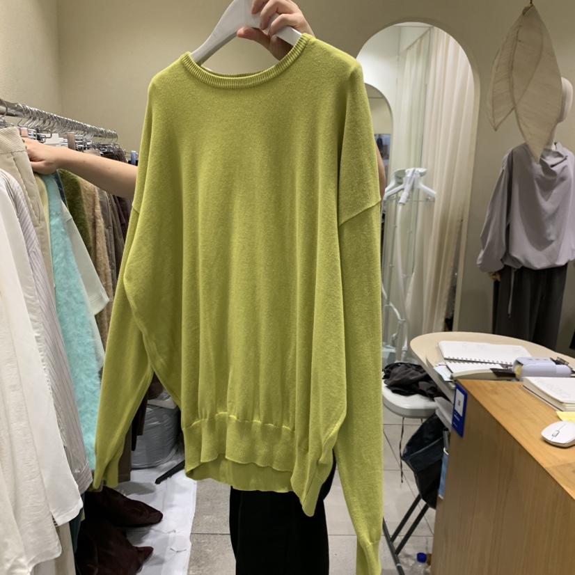 BROCCOLISALAD東大門代購女士新款休閑時尚熱賣真品針織衫BROCCOLISALAD針織衫圖色1