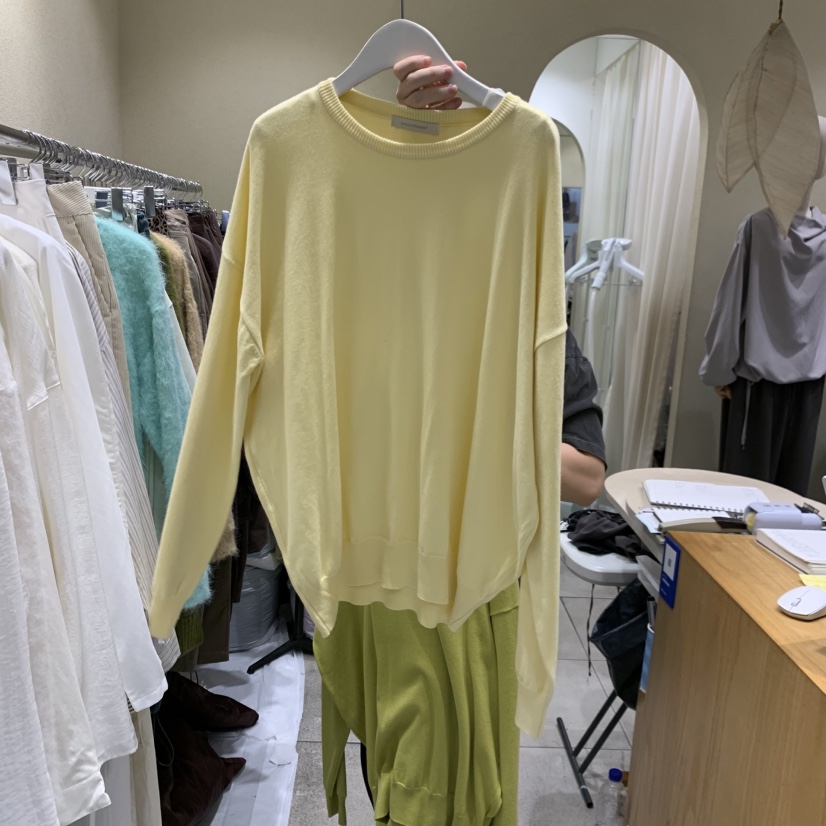 BROCCOLISALAD東大門代購女士新款休閑時尚熱賣真品針織衫BROCCOLISALAD針織衫圖色2
