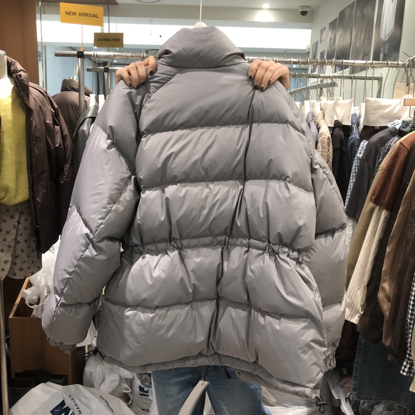 FLAT OGI東大門實拍女士新款休閑短款羽絨服填充兩面鴨絨FLat OGI短款羽絨服