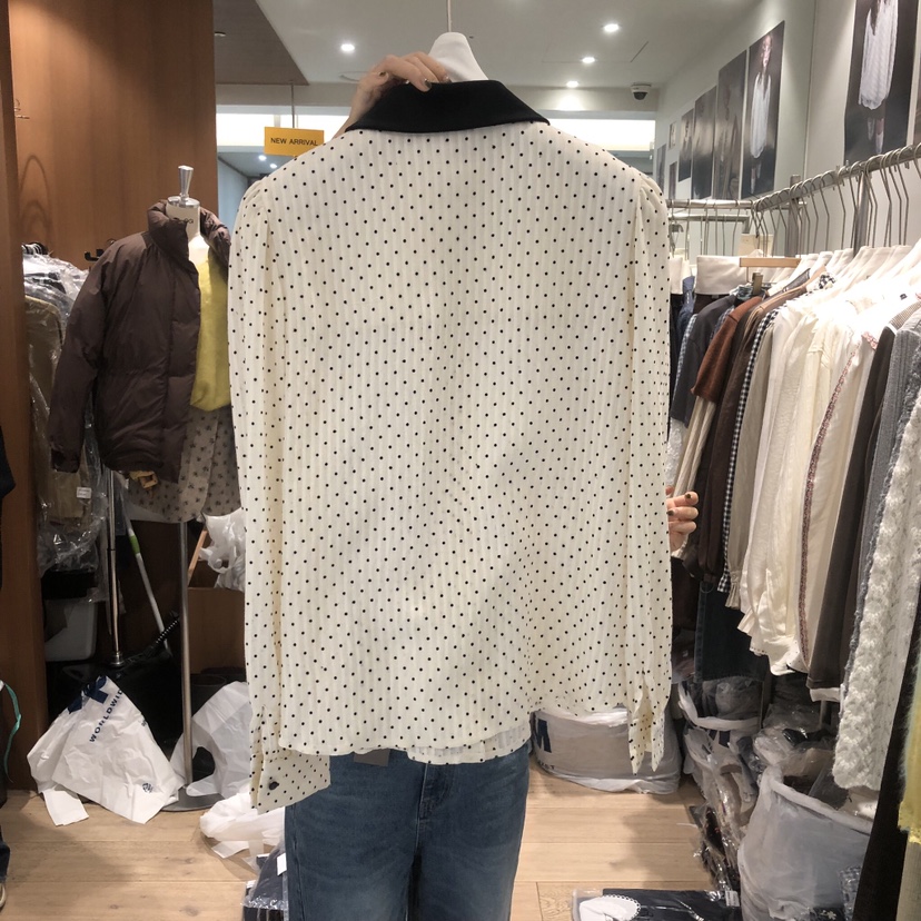 FLAT OGI東大門實拍女裝新款真品人氣推薦時尚襯衫蕾絲衫FLat OGI襯衫/蕾絲衫