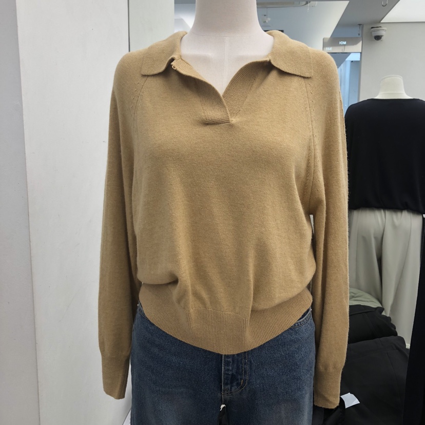 MOI-A東大門實拍女裝新品人氣推薦真品熱賣休閑針織衫羊絨MOI-A針織衫圖色2