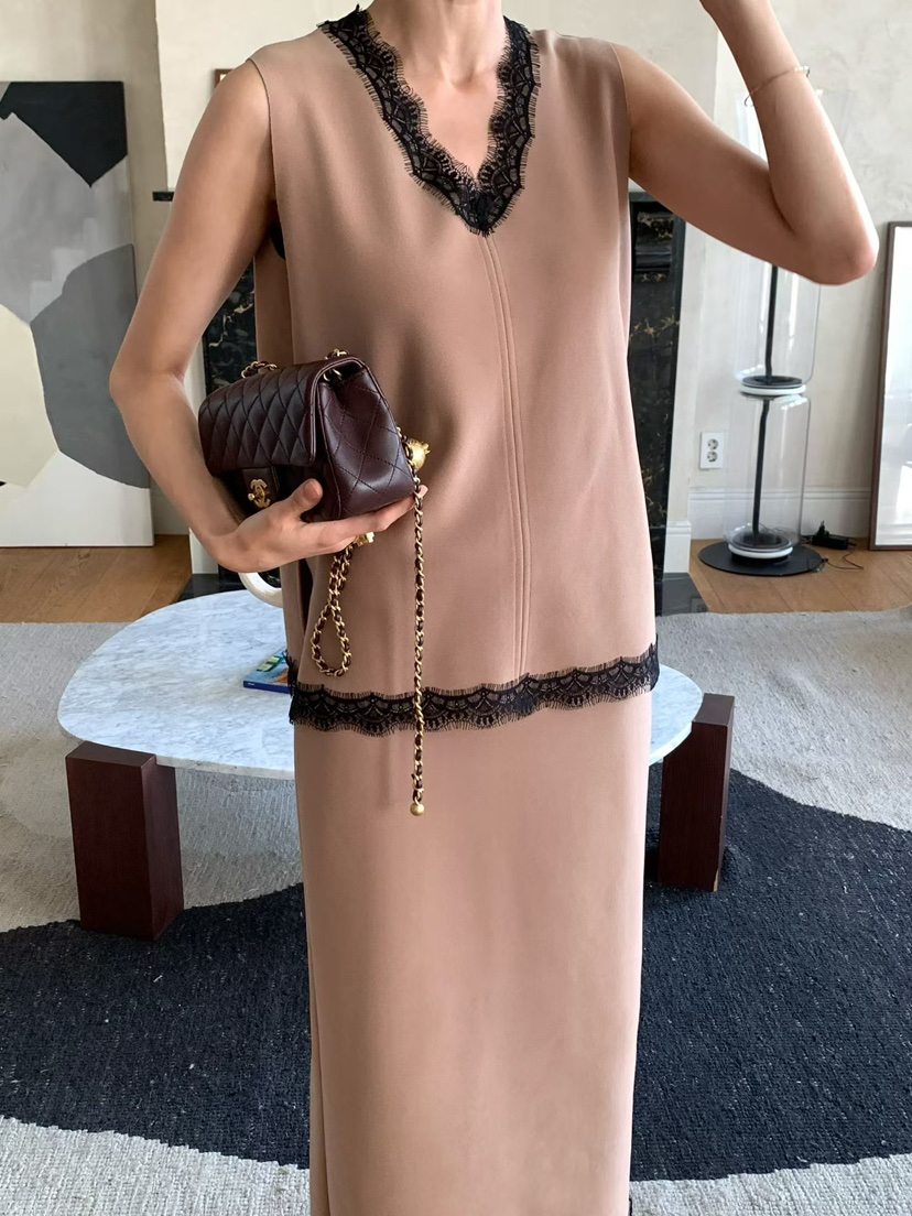 PRIVIE/H/LOW GAUGE韓國直郵女士新款真品吊帶背心不含蕾絲無袖PRIVIE/H/LOW GAUGE吊帶/背心圖色2