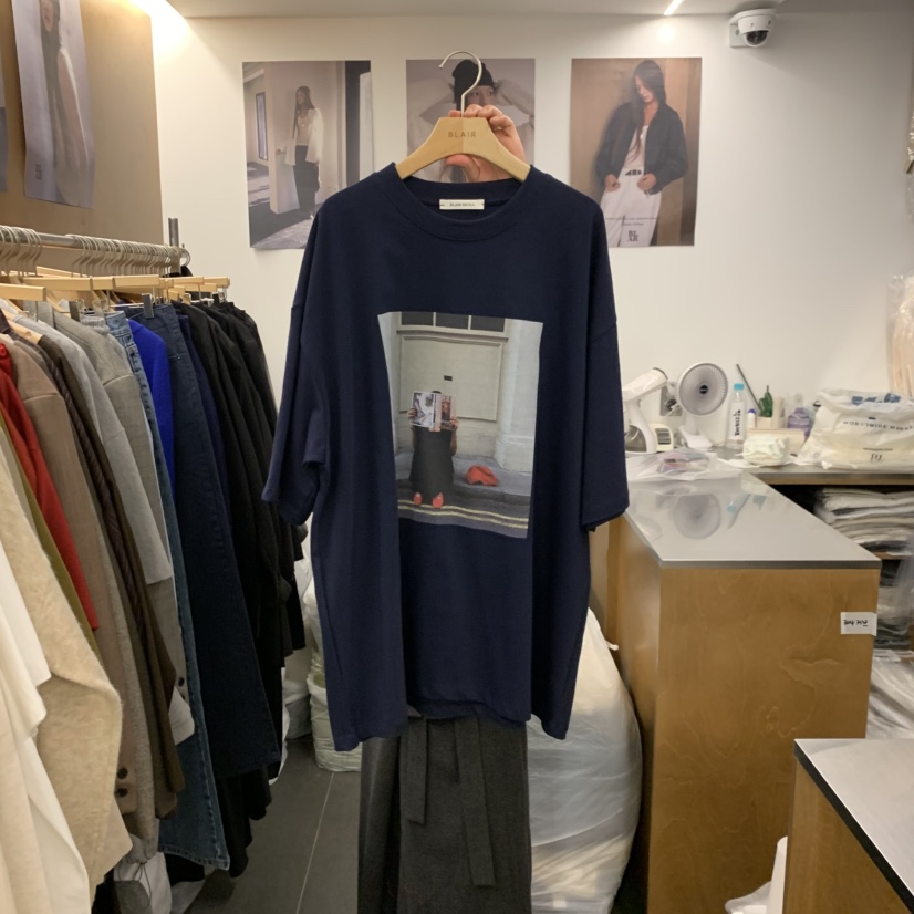 BLAIR韓國直郵女士新品人氣時尚推薦真品熱賣休閑T恤BLAIR seoulT恤圖色3