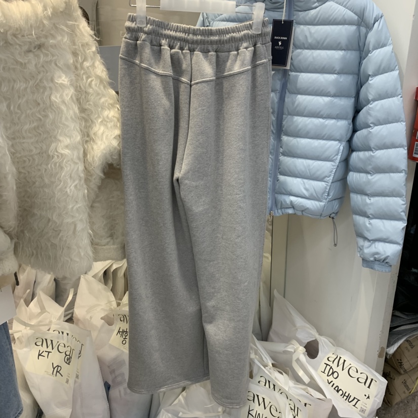 RUMIRU/AWEAR東大門實拍女裝新品推薦休閑褲不含腰繩加絨awear/RUMIRU休閑褲
