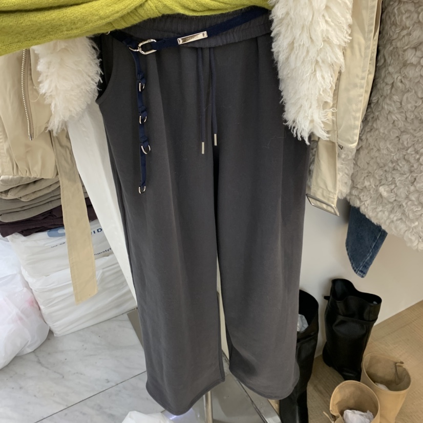 RUMIRU/AWEAR東大門實拍女裝新品推薦休閑褲不含腰繩加絨awear/RUMIRU休閑褲圖色2