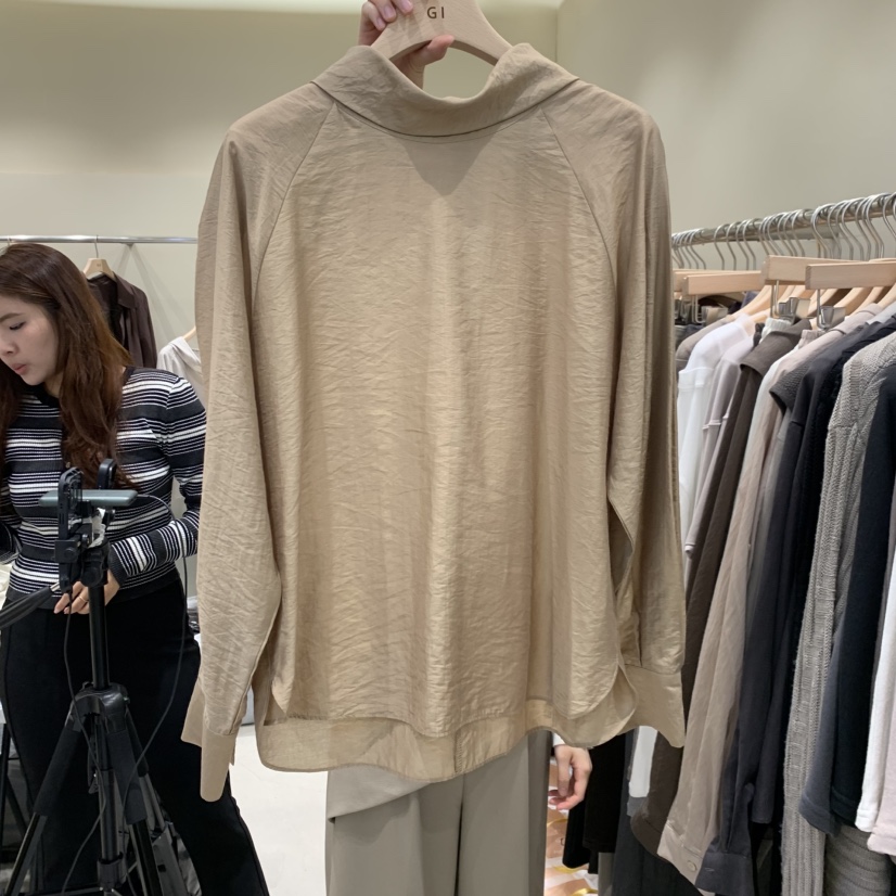 G.I-L韓國直郵女士新款休閑真品推薦熱賣襯衫蕾絲衫兩面G.I-L襯衫/蕾絲衫圖色1