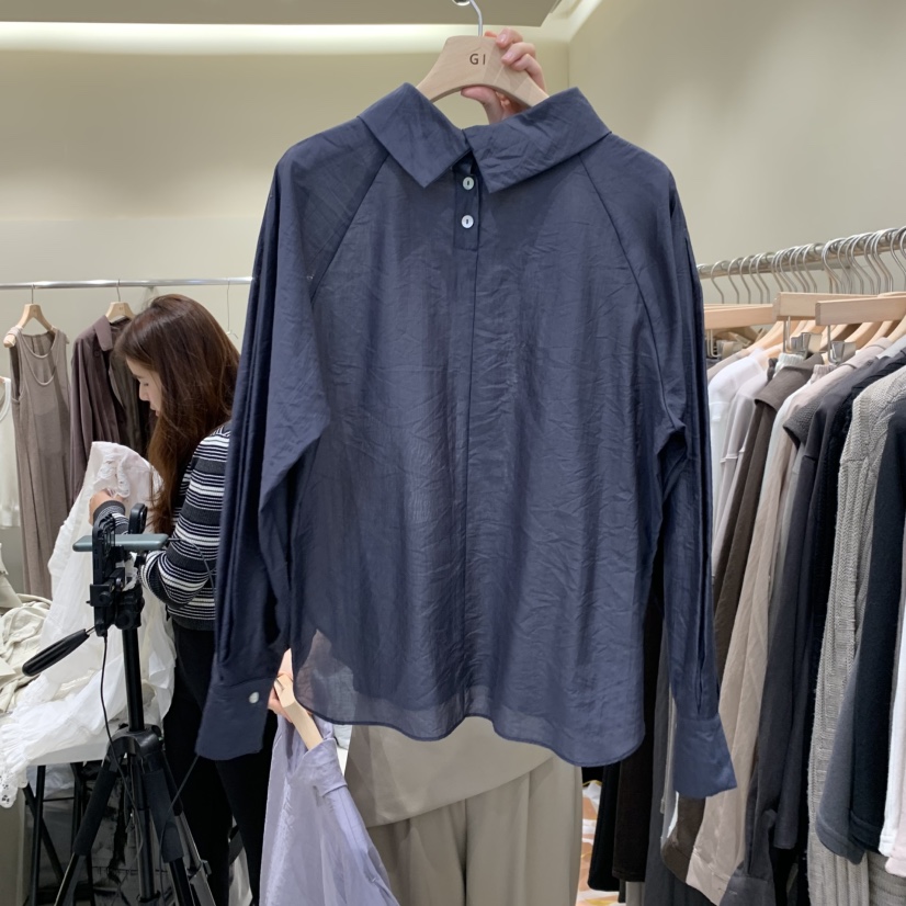 G.I-L韓國直郵女士新款休閑真品推薦熱賣襯衫蕾絲衫兩面G.I-L襯衫/蕾絲衫圖色3