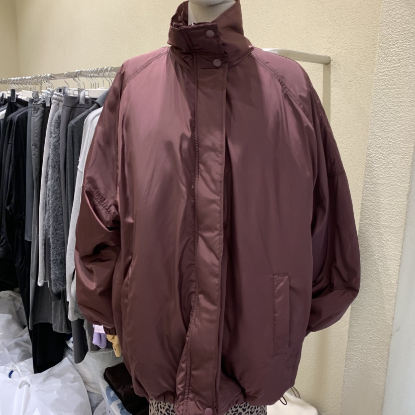 BROCCOLISALAD韓國代購女裝新款人氣時尚休閑短款棉服jp棉BROCCOLISALAD短款棉服圖色1