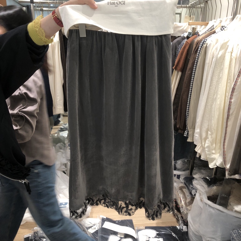 FLAT OGI東大門實拍女士新款熱賣時尚休閑真品人氣推薦長裙FLat OGI長裙圖色2