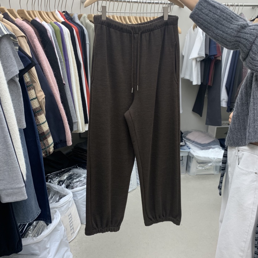 MURR東大門代購女士新款真品時尚人氣休閑推薦休閑褲針織褲MURR休閑褲圖色2