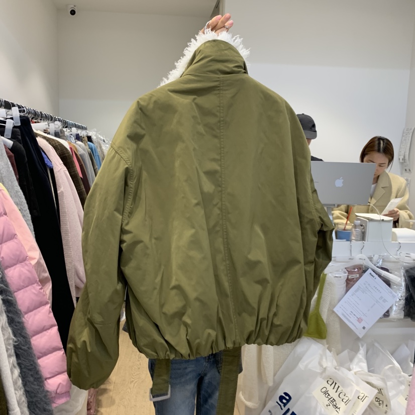 RUMIRU/AWEAR東大門實拍女裝新款熱賣時尚人氣休閑短款棉服awear/RUMIRU短款棉服