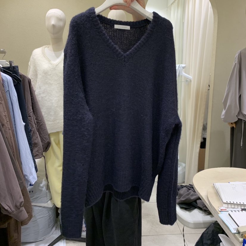 BROCCOLISALAD東大門代購女裝新品真品休閑推薦人氣熱賣毛衣BROCCOLISALAD毛衣圖色2