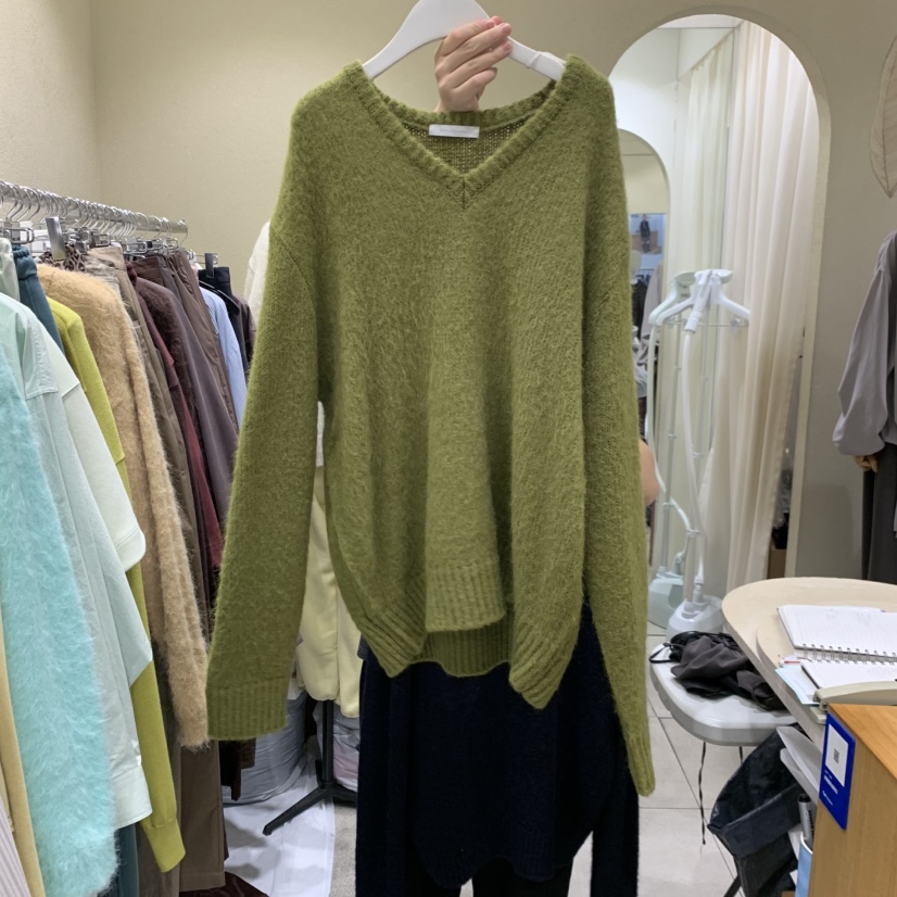 BROCCOLISALAD東大門代購女裝新品真品休閑推薦人氣熱賣毛衣BROCCOLISALAD毛衣圖色4