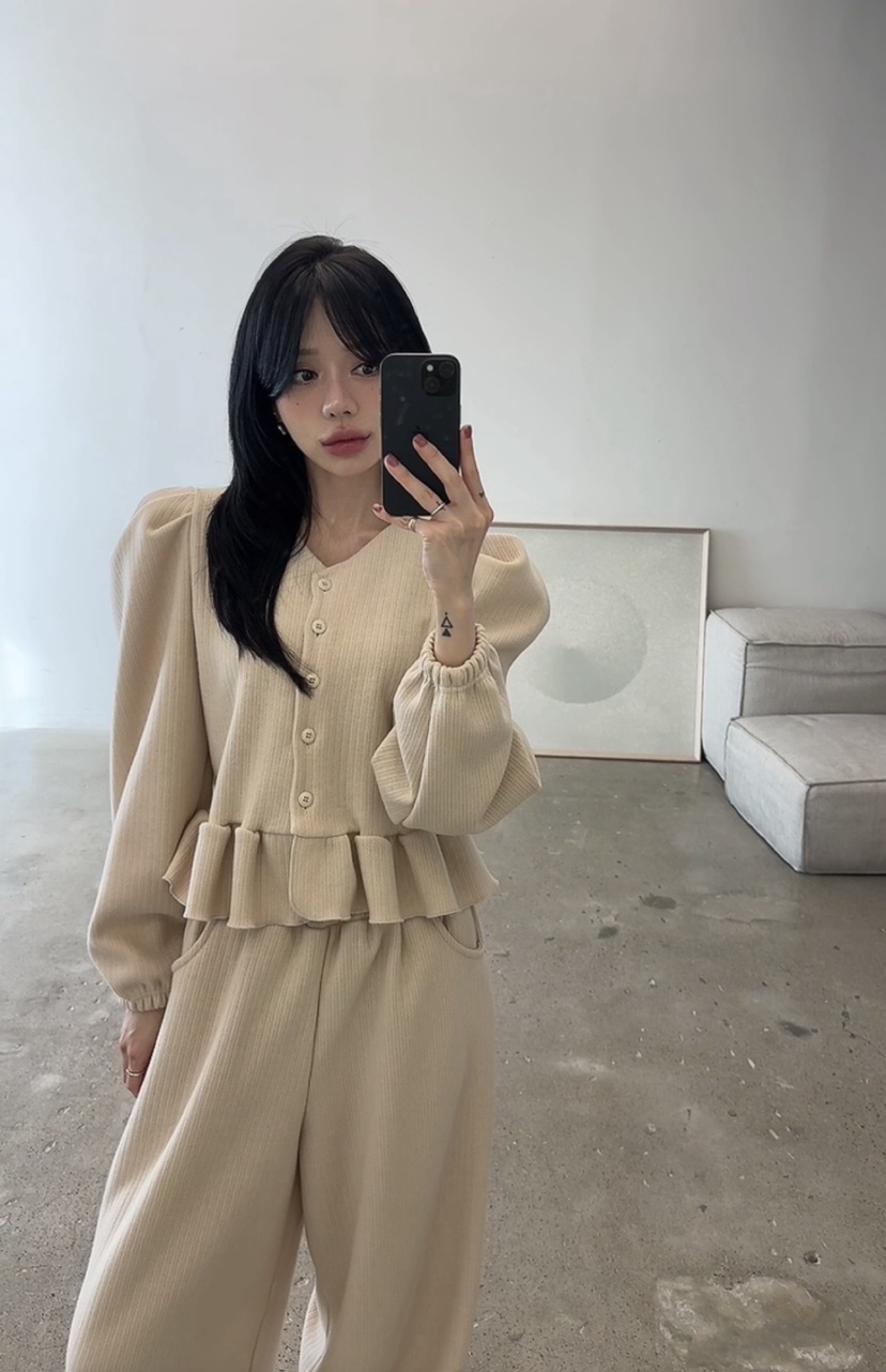 AMUSE SEOUL韓國代購女裝新款熱賣休閑時尚真品開衫開衫AMUSE SEOUL開衫