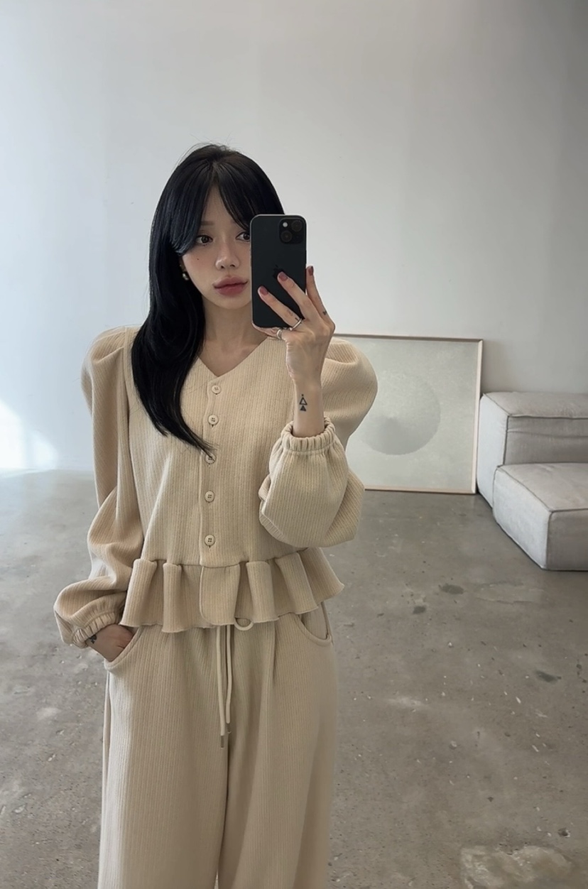 AMUSE SEOUL韓國代購女裝新款熱賣休閑時尚真品開衫開衫AMUSE SEOUL開衫