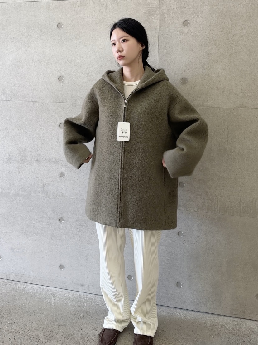 ELIA東大門實拍女士新款休閑推薦熱賣人氣時尚真品短款大衣ELIA STUDIO短款大衣