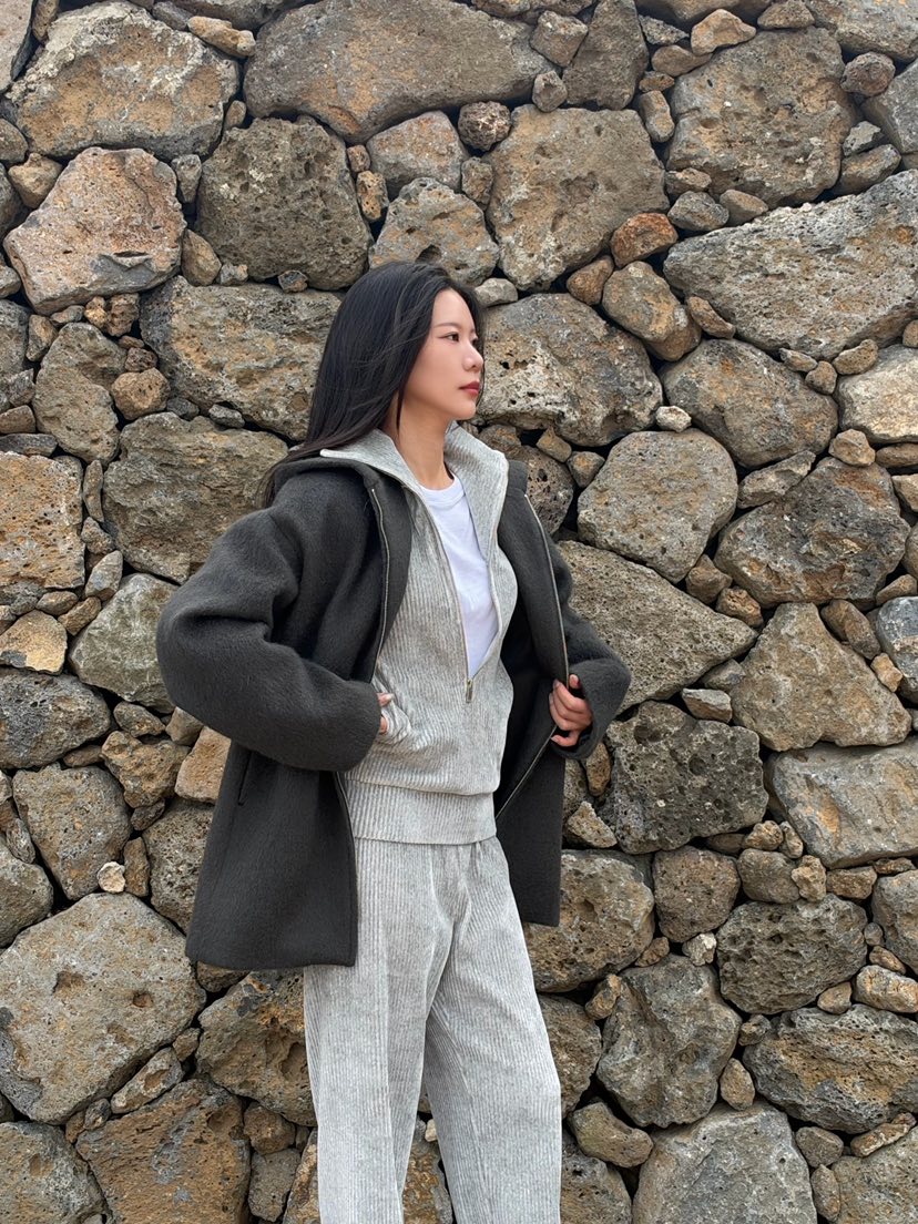 ELIA東大門實拍女士新款休閑推薦熱賣人氣時尚真品短款大衣ELIA STUDIO短款大衣